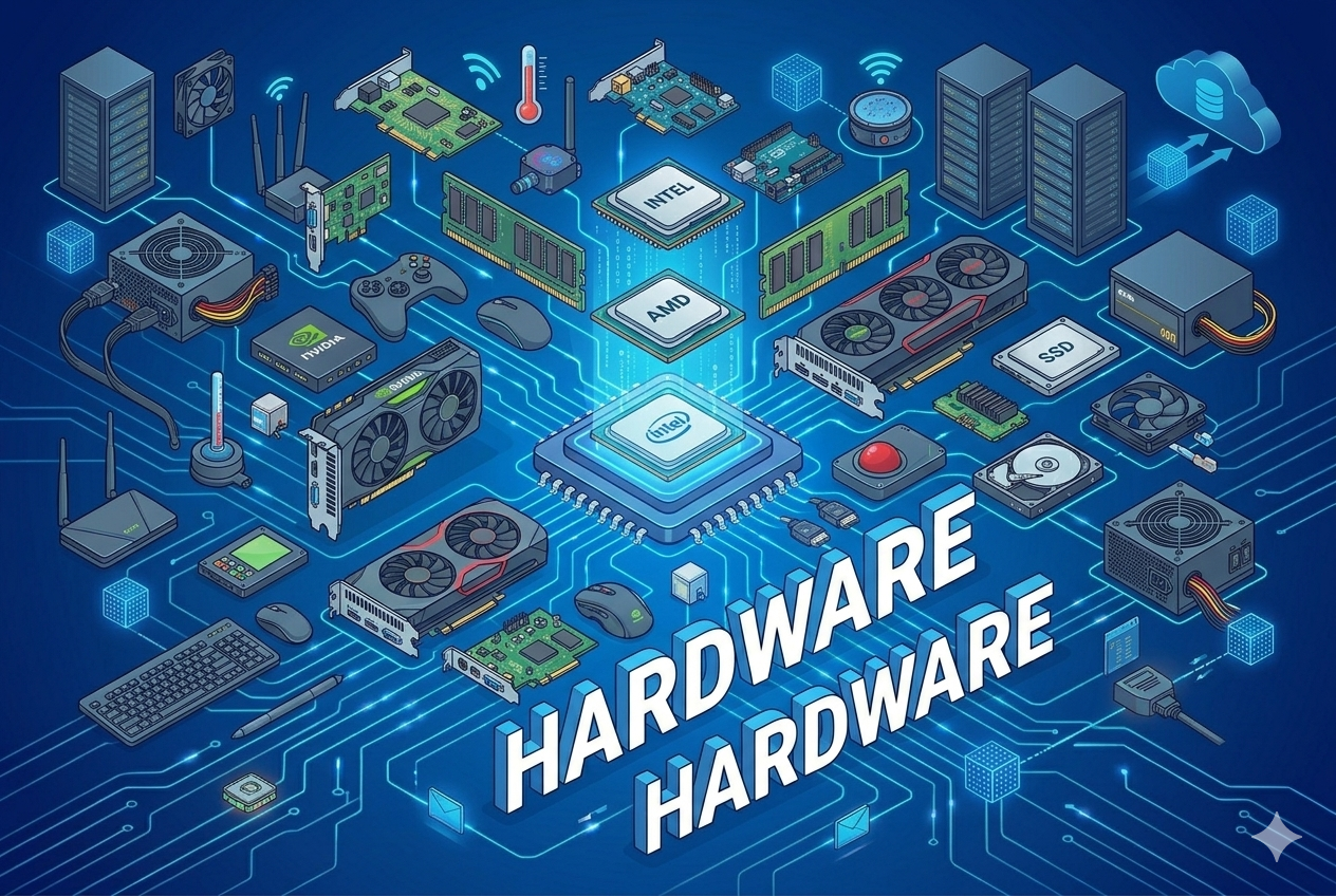 Leia mais sobre o artigo Afinal, O Que é Hardware? Guia Completo Para Iniciantes